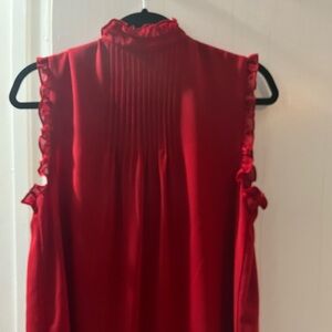 Naked Zebra sleeveless blouse